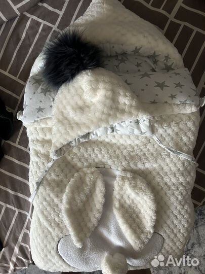 Конверт для новорожденных для выписки