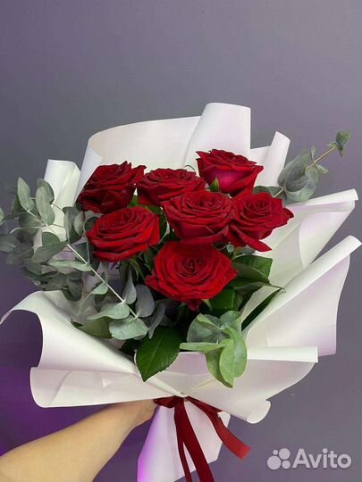 Роза моно букет в наличии