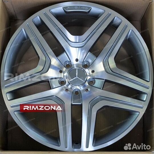 Литые диски R21 на Mercedes Benz G-class. Эфф1