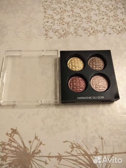 Тени для век 4-цветные сhanel(тестер)