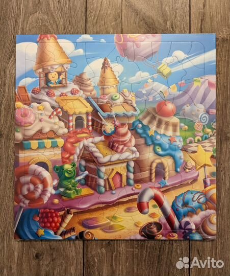 Пазл и наклейки по номерам