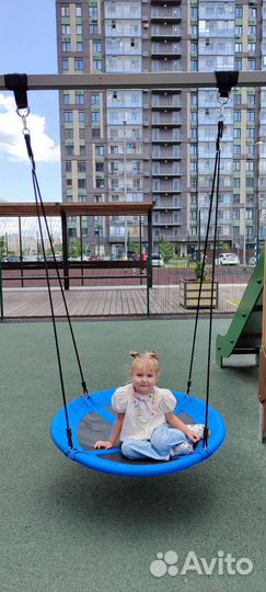 Качели гнездо подвесные круглые