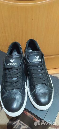 Кеды Armani мужские 43 (Натуральная кожа)