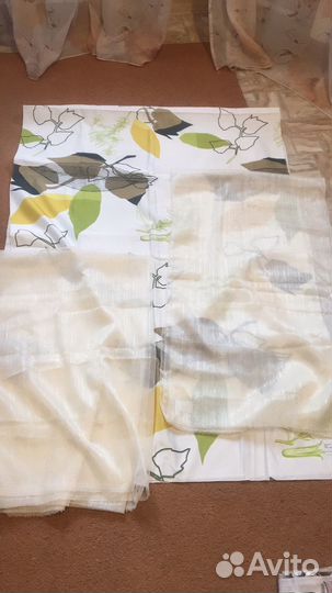 Ткань для шторы и тюля