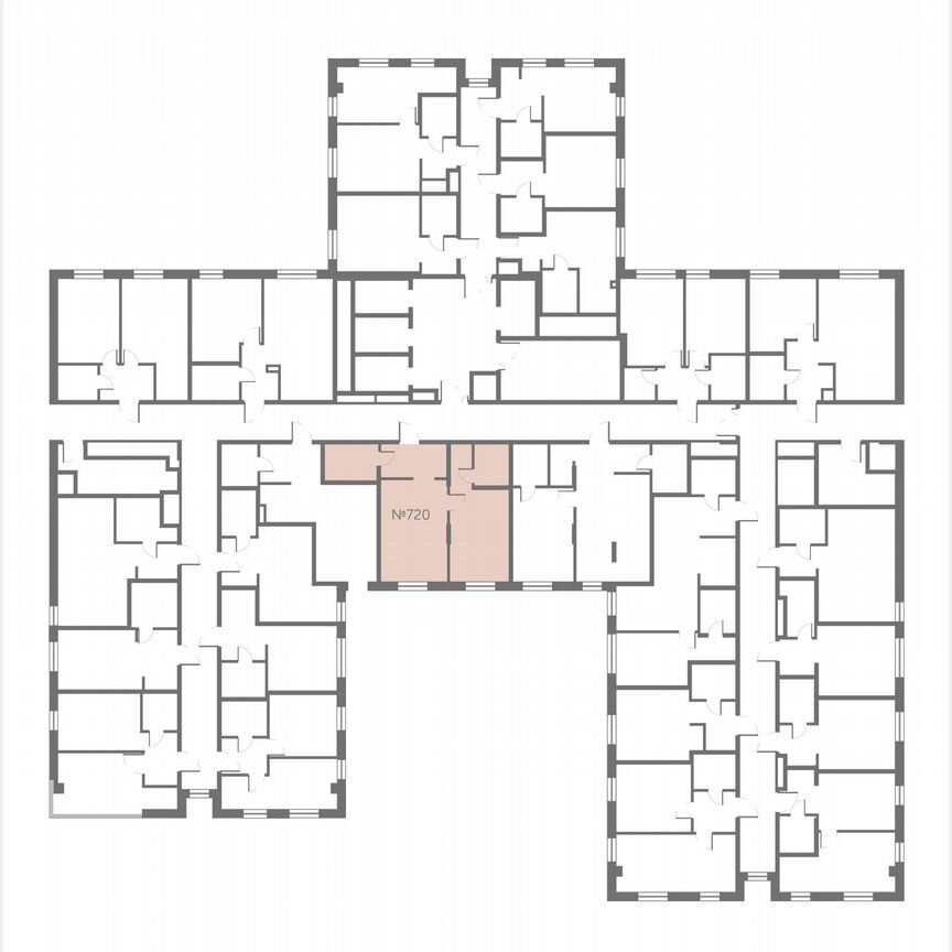 1-к. апартаменты, 46,2 м², 11/13 эт.