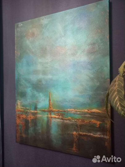 Картина. Пано декоративное. 60х80 см. Холст