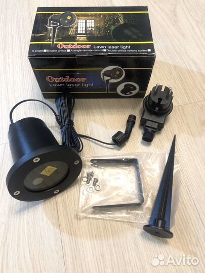 Светильник прожектор уличный Новый год на праздник