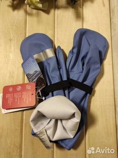 Краги варежки резина Reima новые