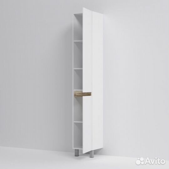 Пенал напольный белый глянец R Am.Pm X-Joy M85ACS