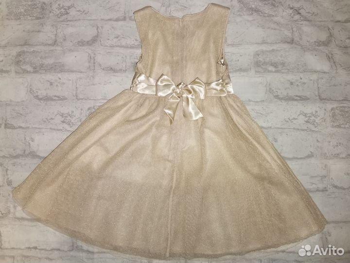 Два праздничных платья на девочку 86/ 92
