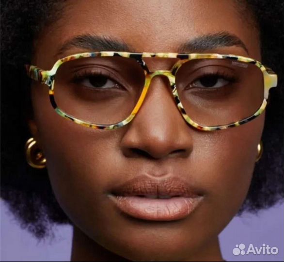 Солнцезащитные очки авиаторы леопардовые