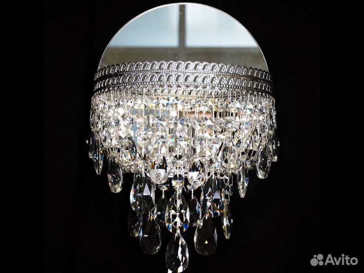 Бра хрустальный светильник 