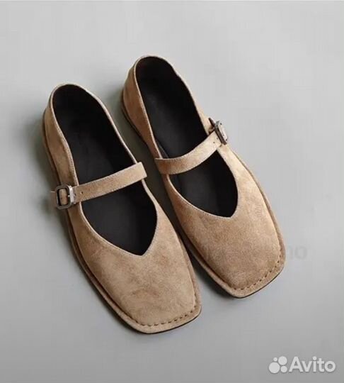 Туфли балетки замшевые massimo dutti 38 39 40