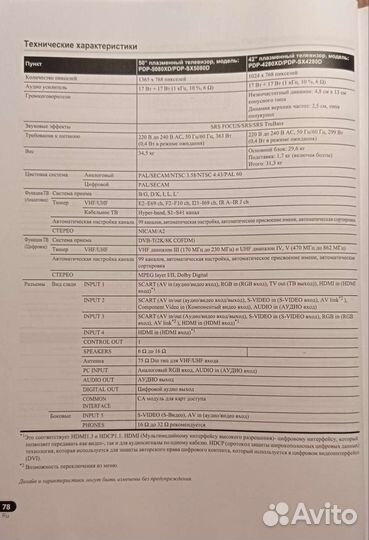 Плазменный Телевизор Pioneer