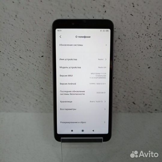 Xiaomi Redmi 6A 2/16 Гб Смартфон (Рассрочка/ Т1)