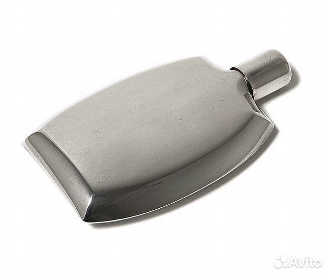 Серебряная фляжка со стопкой. Япония