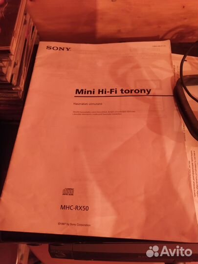 Музыкальный центр sony