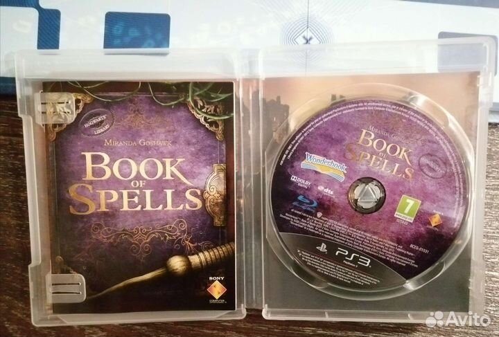 Book of Spells + Wonderbook. Игра для PS3