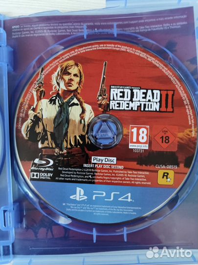 Игра Red Dead Redemption 2 для Ps4