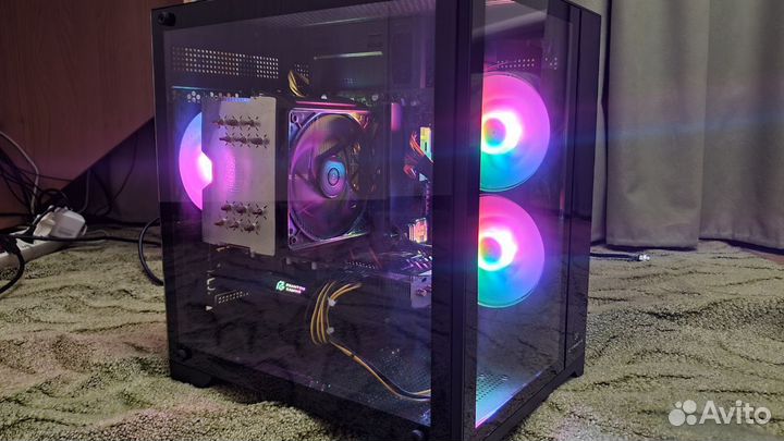 Игровой пк i3 12100F RX5700XT 16GB DDR4 3200MHz SS