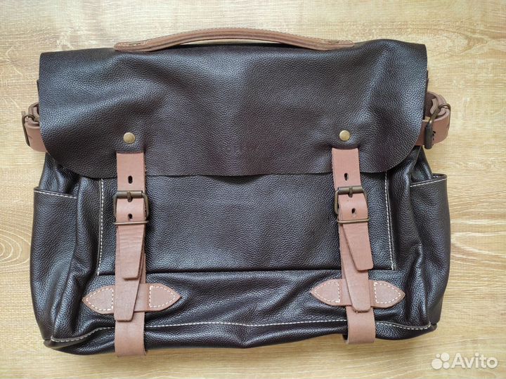 Кожаная мужская сумка
