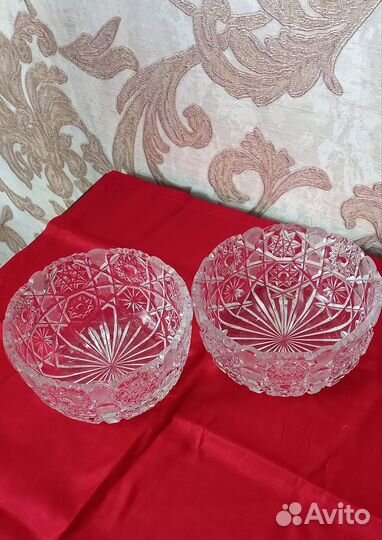 Хрустальная салатница