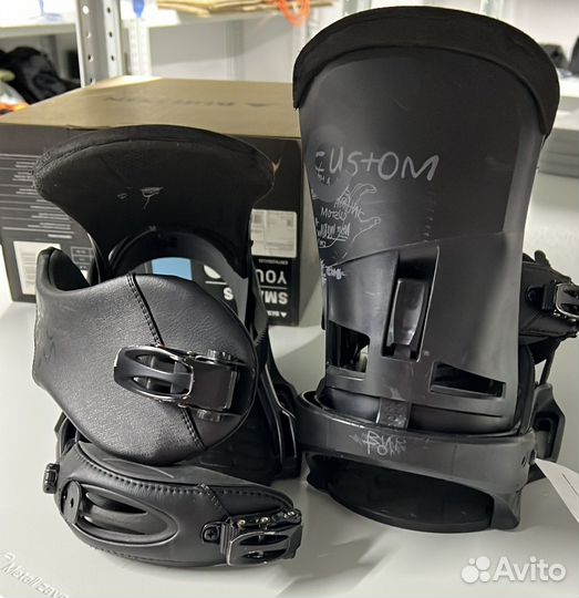 Крепления для сноуборда burton custom, размер M