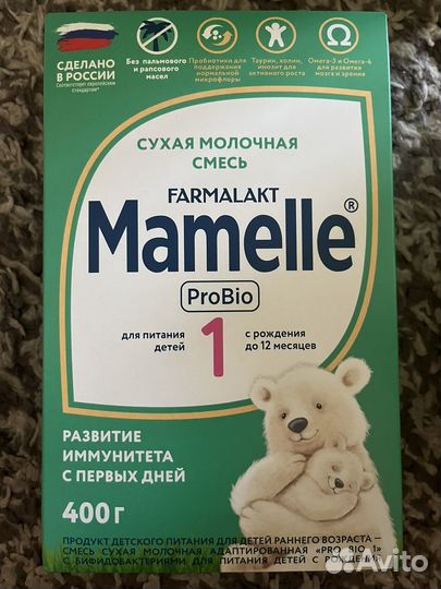 Детская смесь Mamelle 1