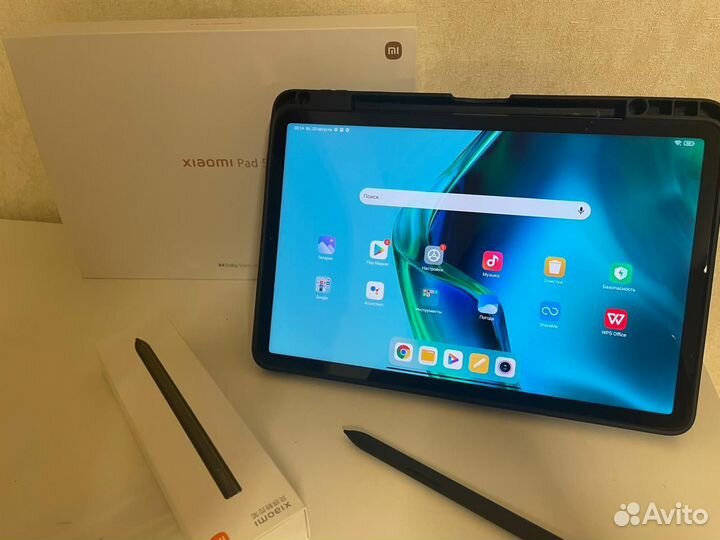 Xiaomi Mi Pad 5., 6/256 Global, pencil, чехол