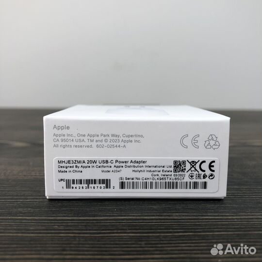 Блок питания apple 20w 1:1