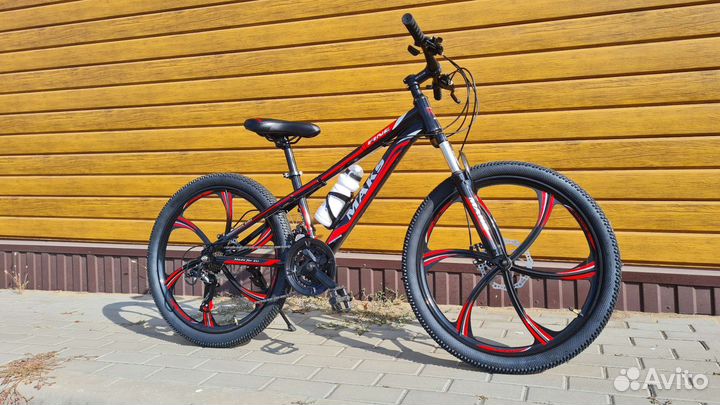 Велосипед на литых дисках