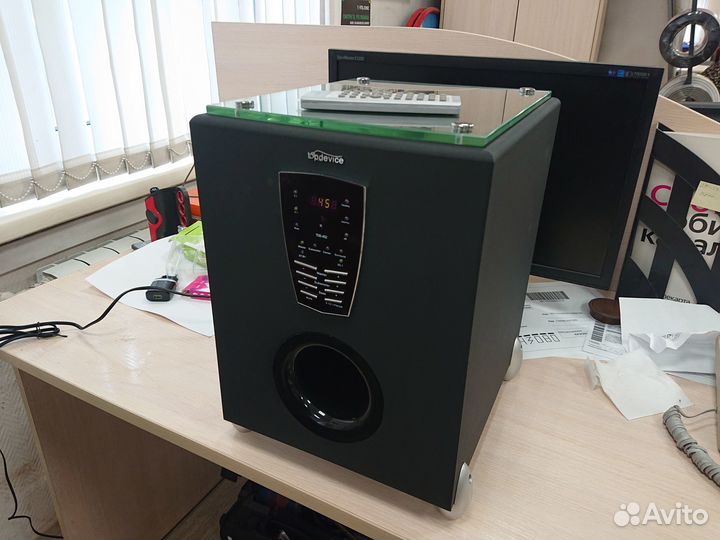 Комплект акустики 3.1 с саунд процессором и сабом