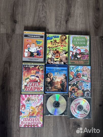 DVD и Blu-ray мультики