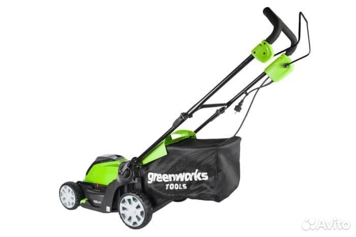 Газонокосилка Greenworks GLM1241 230V