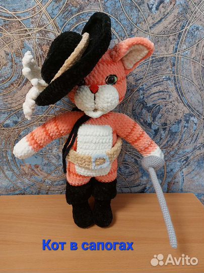 Вязанные игрушки ручной работы