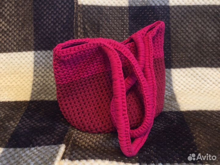 Сумка женская ручная работа вязанная