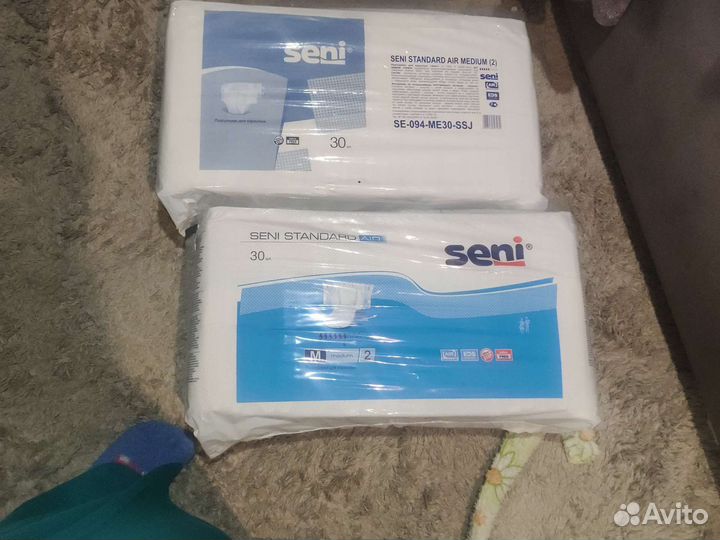 Памперсы для взрослых seni m