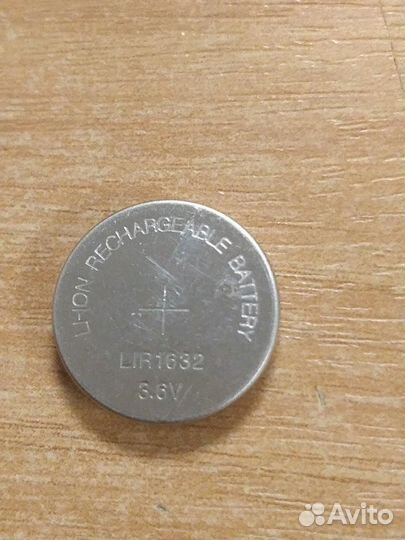 Аккумулятор ET LIR1632 литиевый