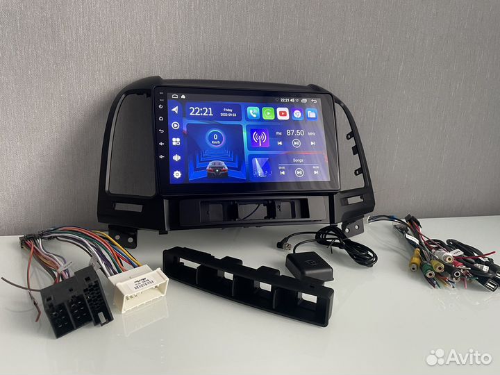 Магнитола санта фе 2hyundai santa fe 2