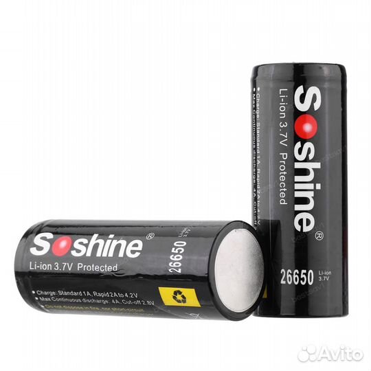 Аккумуляторы тип 18650 и 26650