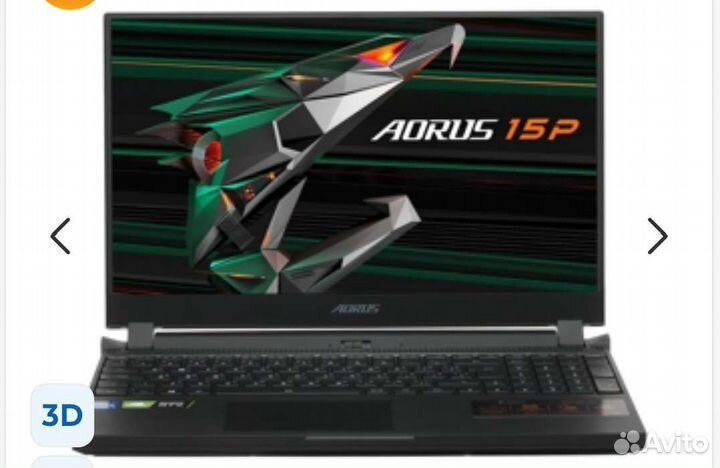Gigabyte aorus 15p xd 3070 +i7 11800H