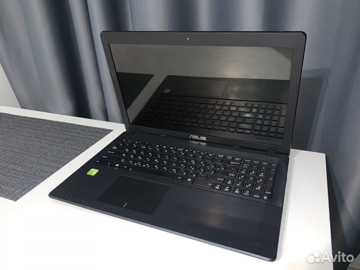 Тонкий ноутбук Asus 8gb, 750gb, nvidia GT 710m 1gb
