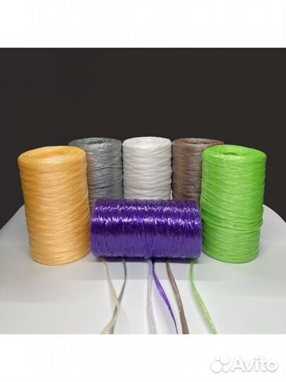 Нитки для вязания мочалок Полипропилен Пряжа