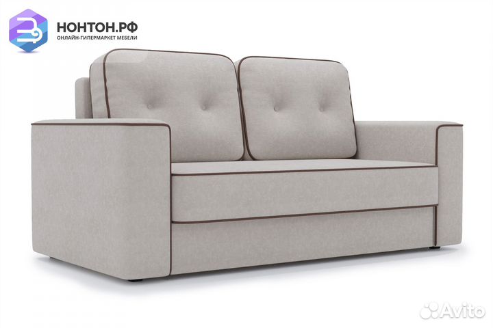 Диван еврокнижка Берген бежевый