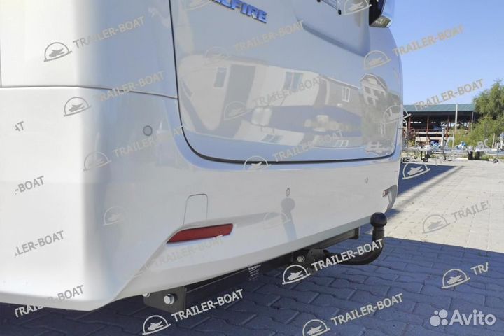 Фаркоп Toyota Vellfire 15-23 рама и крюк-шар, 50мм 45447