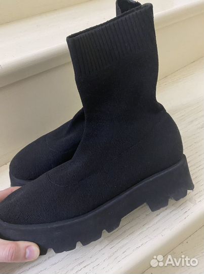 Сапожки тканевые