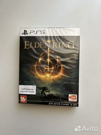 Премьерное издание Elden ring для ps5 в пленке