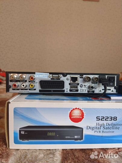 Спутник ресивер GI S2238, fulan spark I+, amp-222