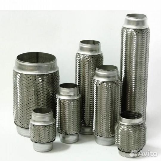 Гофра глушителя 45 x 280 3х-слойная