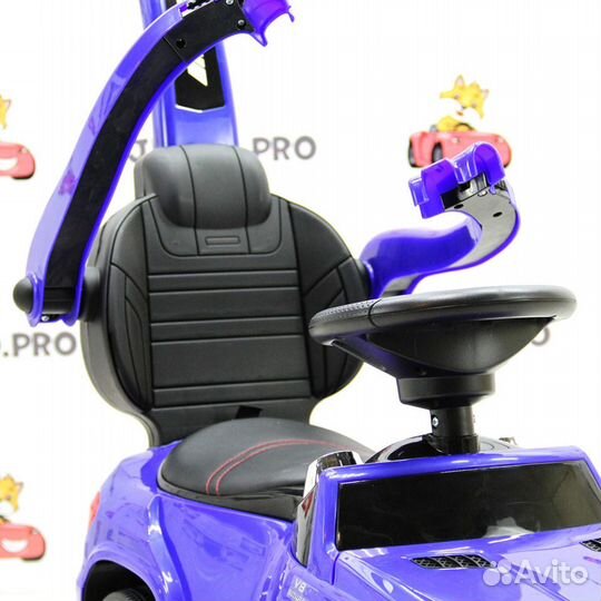 Каталка Mercedes-Benz A888AA-H (лицензия) синяя